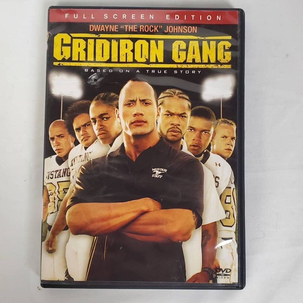 Gridiron Gang (DVD, 2006) Dwayne "The Rock" Johnson – True Story Football Drama